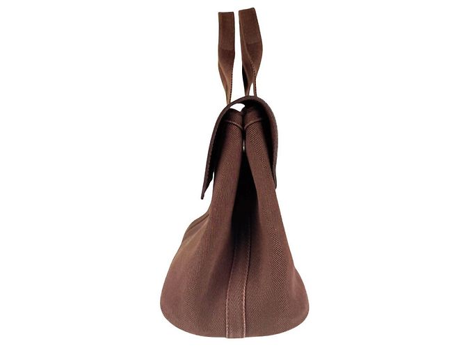 Borsa a mano Hermès Valparaiso PM Marrone - vista 2