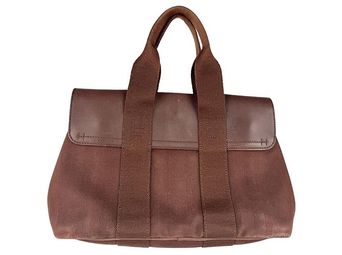 Borsa a mano Hermès Valparaiso PM Marrone - vista 3