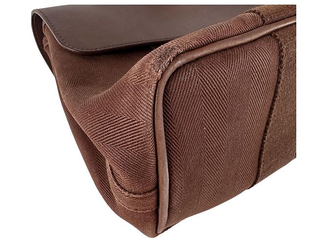 Borsa a mano Hermès Valparaiso PM Marrone - vista 9