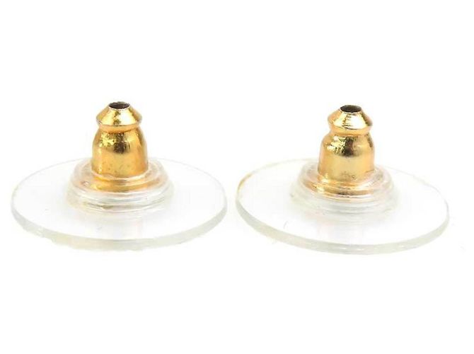 Orecchini in metallo dorato Chanel Mademoiselle D'oro - vista 10