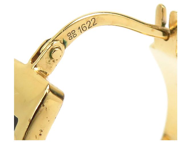 Pendientes de aro de metal dorado Fendi - vista 10