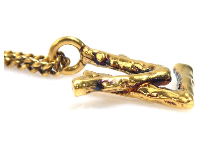 Collar Péndulo Twig LV de Louis Vuitton Dorado - vista 3