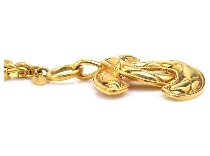CHANEL Coco Mark Metallgoldkette Golden - Ansicht 2