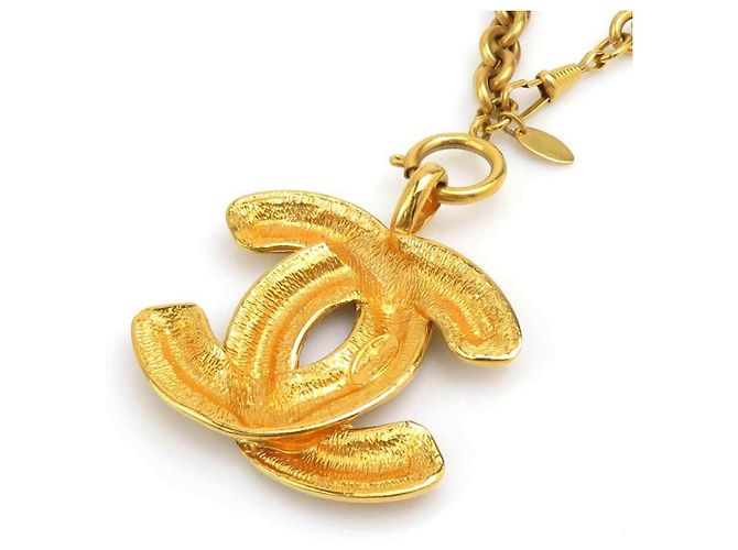 CHANEL Coco Mark Metallgoldkette Golden - Ansicht 4