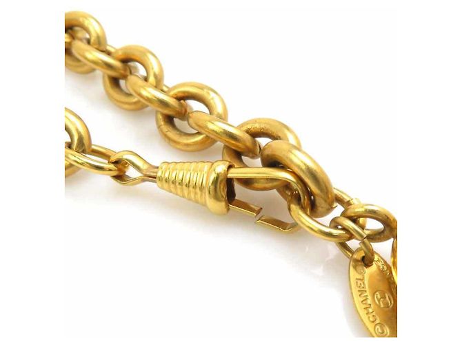 CHANEL Coco Mark Metallgoldkette Golden - Ansicht 6
