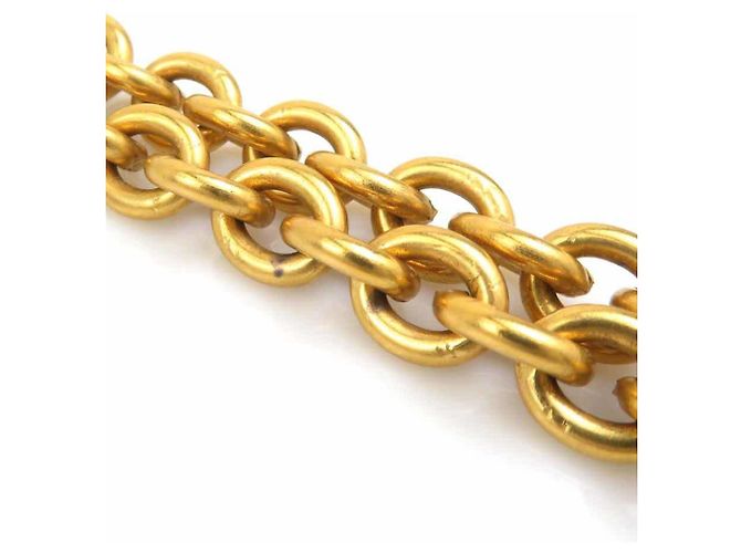 CHANEL Coco Mark Metallgoldkette Golden - Ansicht 7