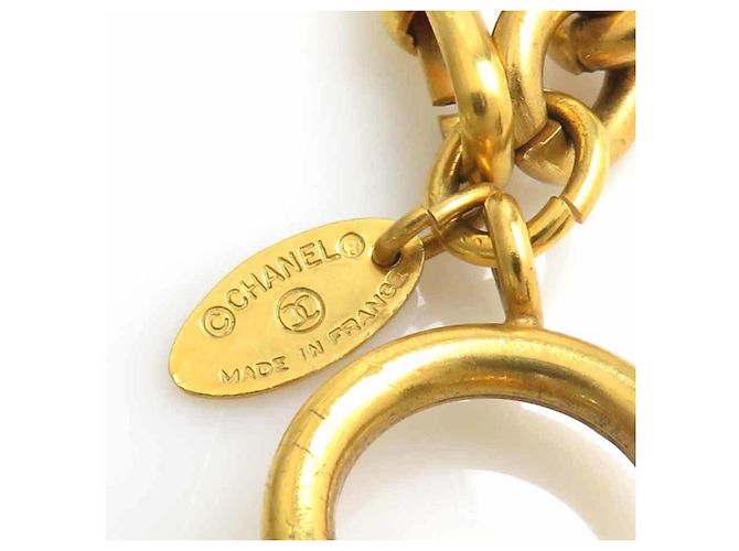 CHANEL Coco Mark Metallgoldkette Golden - Ansicht 8