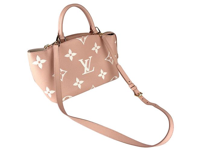 Borsa Petit Palais PM in Monogram Empreinte Louis Vuitton Rosa Crudo - vista 11