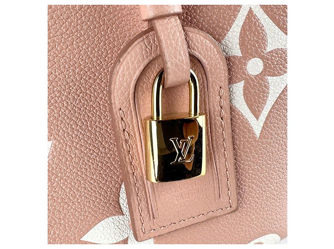 Borsa Petit Palais PM in Monogram Empreinte Louis Vuitton Rosa Crudo - vista 12