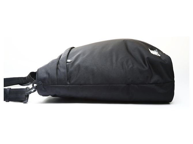 Burberry 2-Wege Nylon Shield Einkaufstasche Schwarz - Ansicht 3