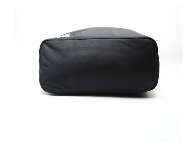 Burberry 2-Wege Nylon Shield Einkaufstasche Schwarz - Ansicht 7