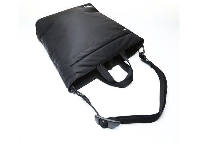 Burberry 2-Wege Nylon Shield Einkaufstasche Schwarz - Ansicht 9