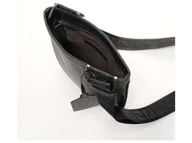 Borsa a Spalla Fendi Zucca Marrone - vista 11