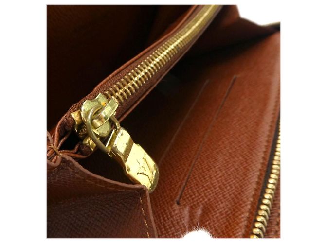 Louis Vuitton Monogram Langbörse Braun Monogramm - Ansicht 10