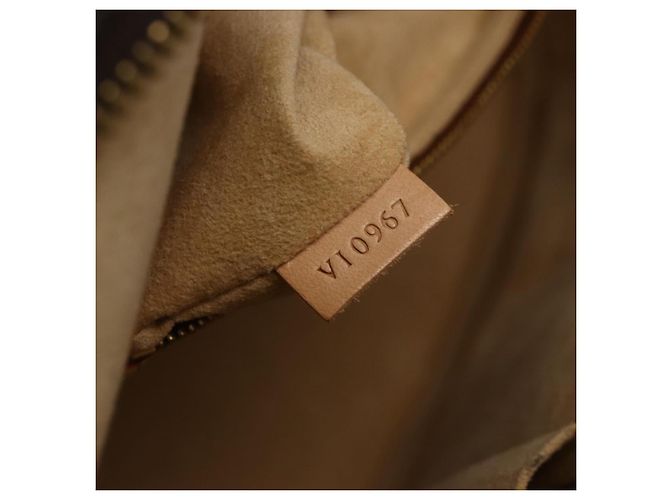 Borsa Babylone in Tela Monogram Louis Vuitton Marrone - vista 7