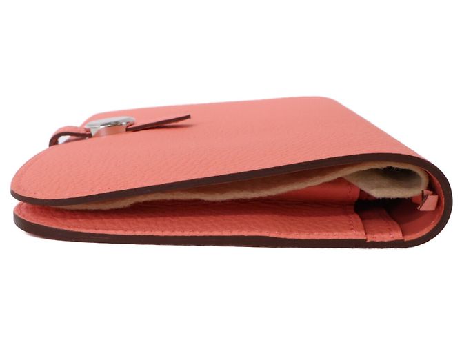 Hermès Rose Candy Togo Dogon GM Langbörse - Ansicht 3
