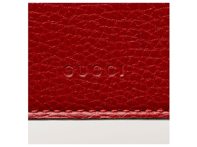 Borsa a Spalla Media Dionysus in Pelle e Cristalli Gucci Rosso - vista 9
