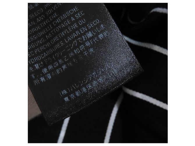 Balenciaga asymmetrisches Kleid mit Karomuster Schwarz Weiß - Ansicht 12