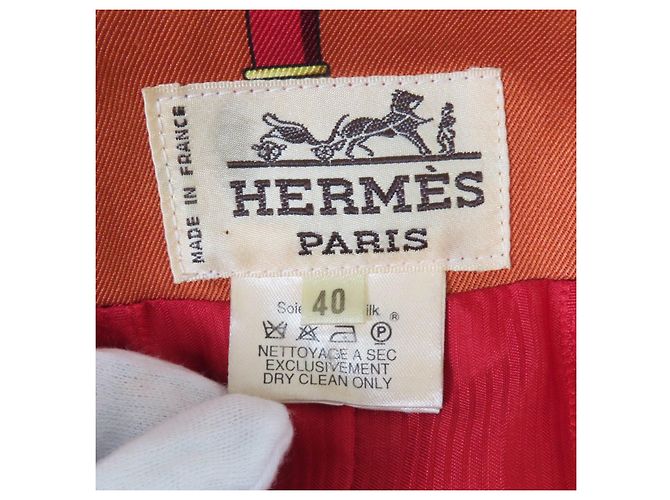 Chaqueta de seda Le Carnaval de Venecia de Hermès Multicolor - vista 8