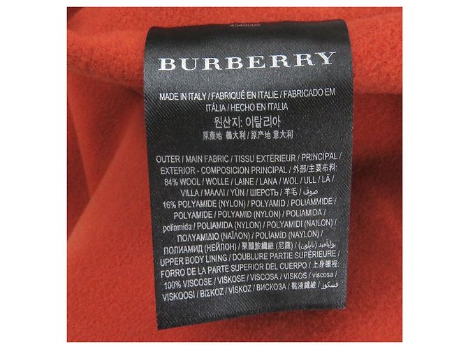 Abrigo de lana Burberry Prorsum Rosa - vista 11