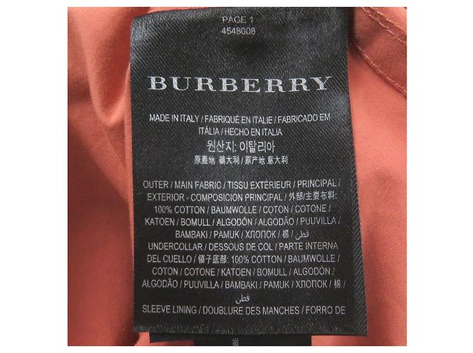 Abrigo de lana Burberry Prorsum Rosa - vista 9