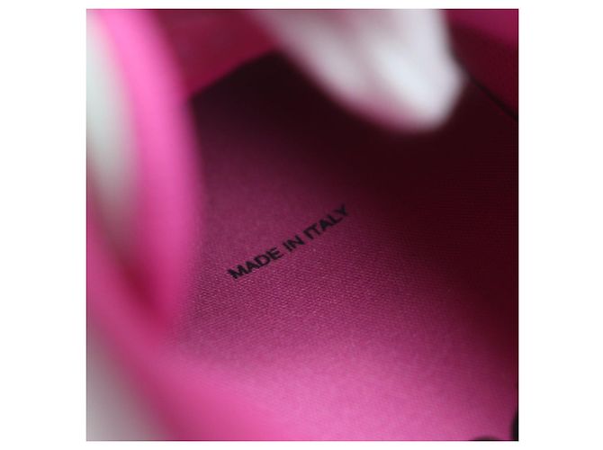 Dior Leder Sneakers Pink Weiß - Ansicht 11