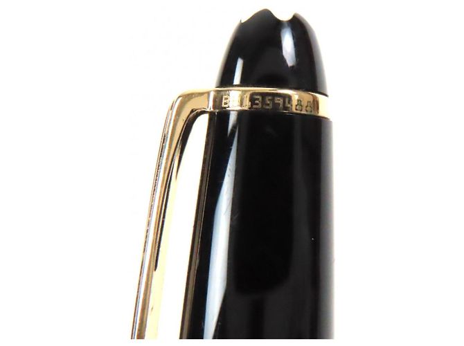 Montblanc Meisterstück 14K Füllfederhalter Schwarz - Ansicht 11