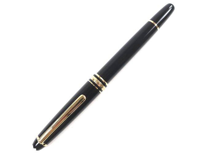 Montblanc Meisterstück 14K Füllfederhalter Schwarz - Ansicht 2