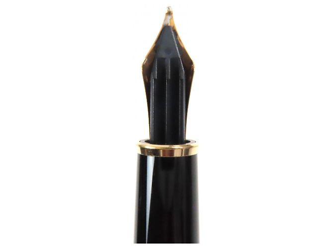 Montblanc Meisterstück 14K Füllfederhalter Schwarz - Ansicht 6