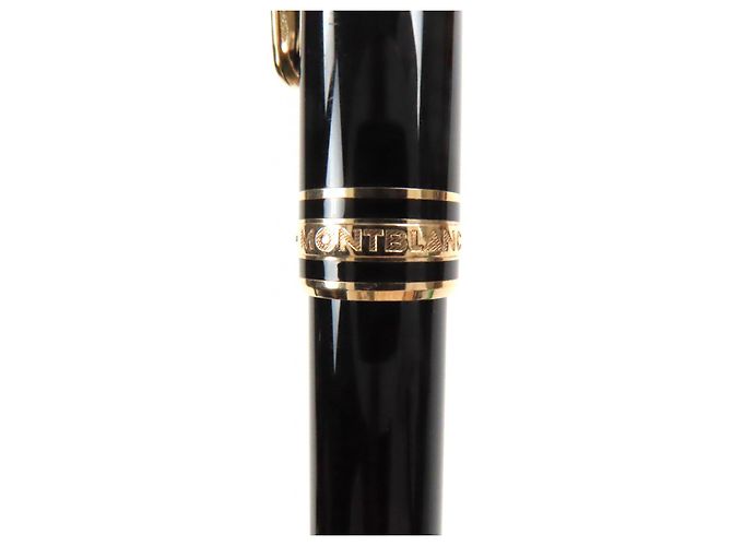 Montblanc Meisterstück 14K Füllfederhalter Schwarz - Ansicht 8