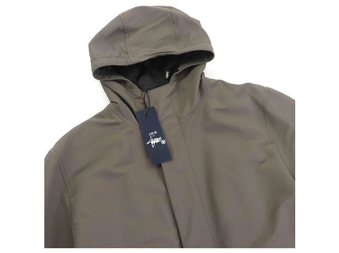 Abrigo de nylon Dior Shawn Stussy Verde Caqui - vista 2