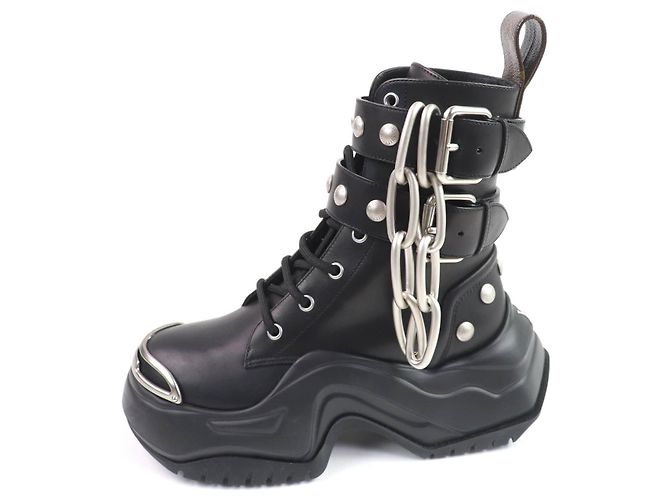 Botines de cuero Arc Light de Louis Vuitton Negro - vista 4