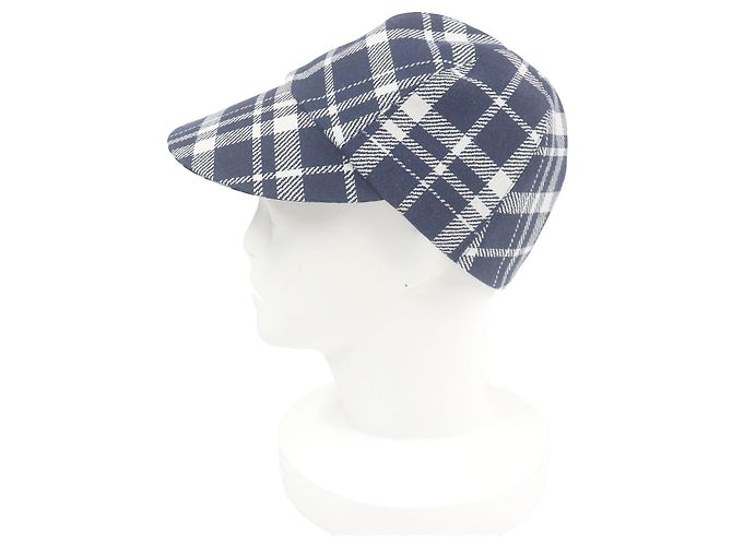 Cappellino da baseball in cotone Oblique Christian Dior Blu Blu navy - vista 2