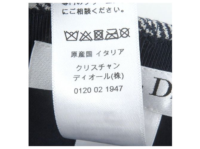 Cappellino da baseball in cotone Oblique Christian Dior Blu Blu navy - vista 9