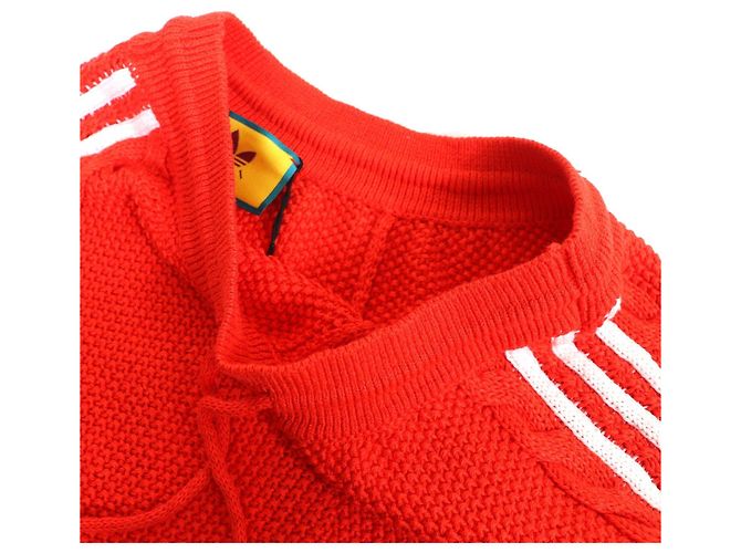 Strickshorts Gucci×adidas Rot - Ansicht 3
