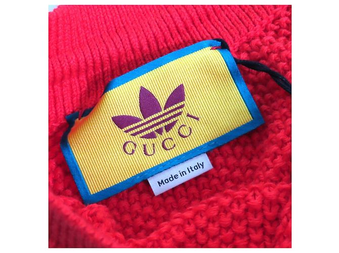 Strickshorts Gucci×adidas Rot - Ansicht 5