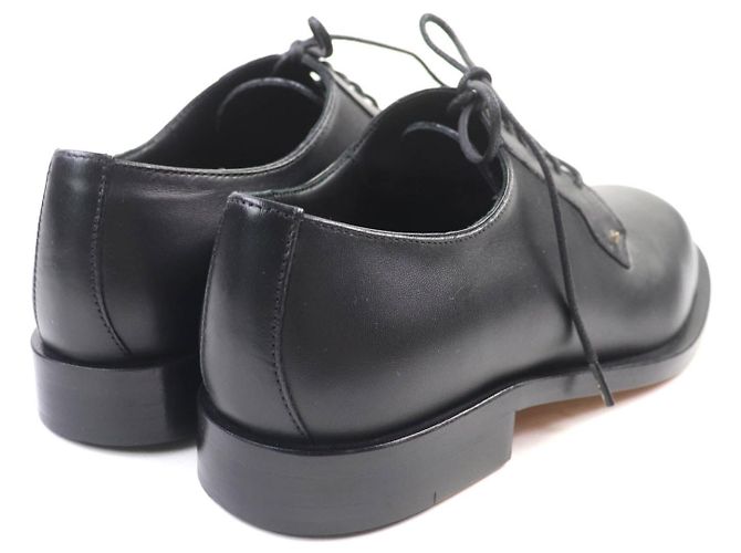 Scarpe stringate in pelle Rockstud di Valentino Garavani Nero - vista 2