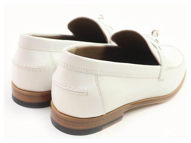 Mocasines de cuero con hebilla Kelly Destan de Hermès - vista 3