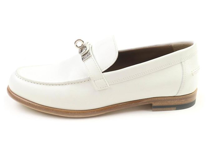 Mocasines de cuero con hebilla Kelly Destan de Hermès - vista 5