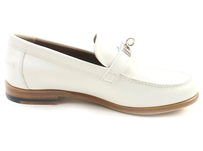 Mocasines de cuero con hebilla Kelly Destan de Hermès - vista 6