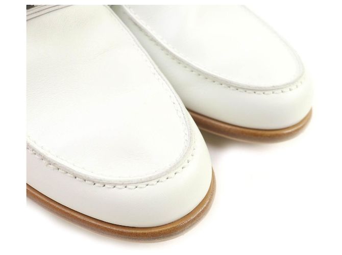 Mocasines de cuero con hebilla Kelly Destan de Hermès - vista 8