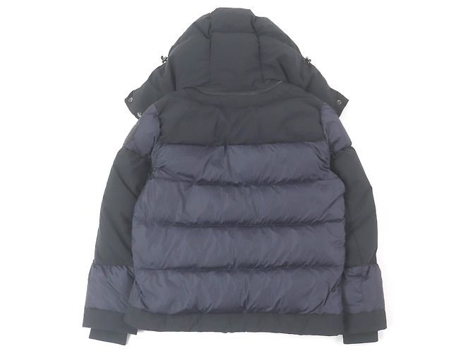 Moncler JOFFE GIUBBOTTO Nylon Polyester Down Jacket Blue Navy blue - view 4