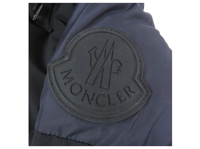 Moncler JOFFE GIUBBOTTO Nylon Polyester Down Jacket Blue Navy blue - view 5