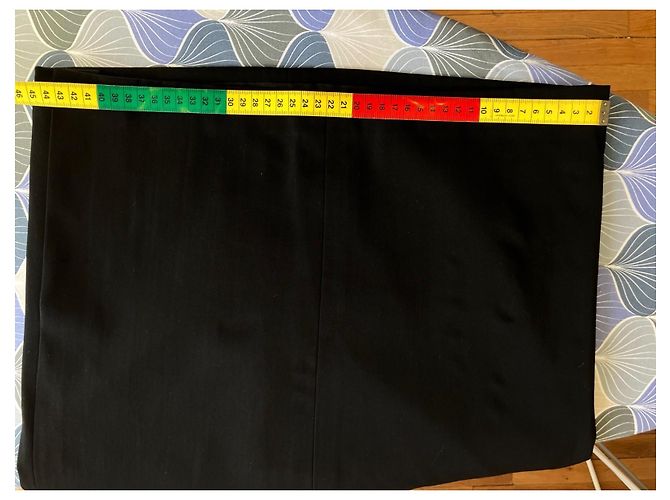 Jean Paul Gaultier Falda recta Jean-Paul Gaultier Negro - vista 9