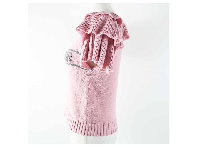 Jersey de cachemira Christian Dior 344S13BM003 Castaño Rosa - vista 2
