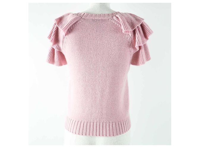 Jersey de cachemira Christian Dior 344S13BM003 Castaño Rosa - vista 3