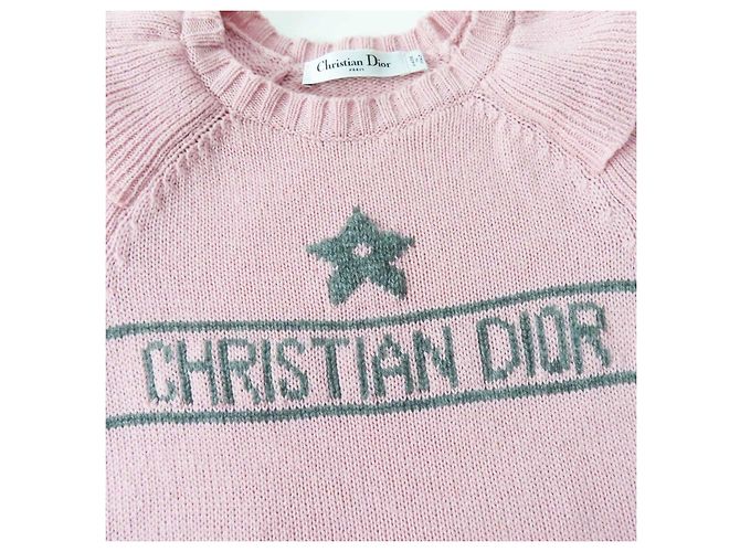 Jersey de cachemira Christian Dior 344S13BM003 Castaño Rosa - vista 5