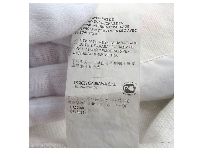 Dolce & Gabbana Giacca in lino e cotone nera Dolce&Gabbana Multicolore - vista 9