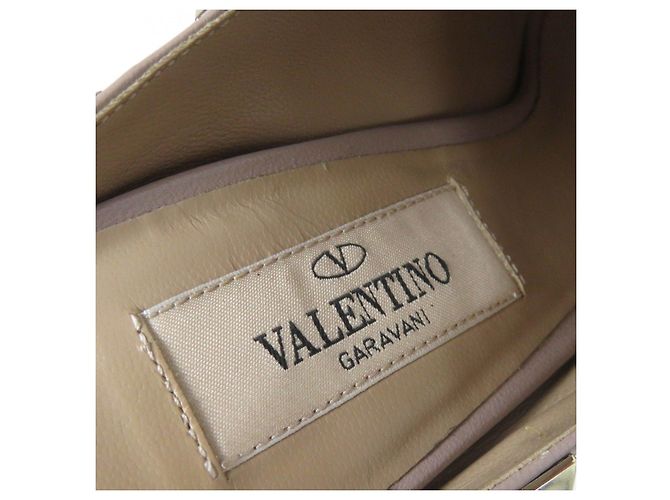Pumps in pelle Rockstud Valentino Garavani Nero - vista 10