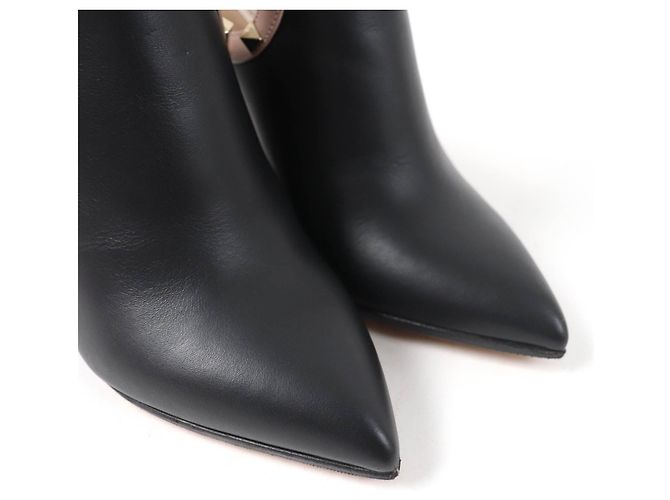 Pumps in pelle Rockstud Valentino Garavani Nero - vista 8